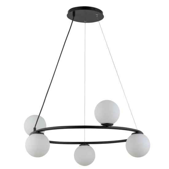 Lampa wisząca GAMA 5 CZARNY 33383 SIGMA - zdjęcie produktu